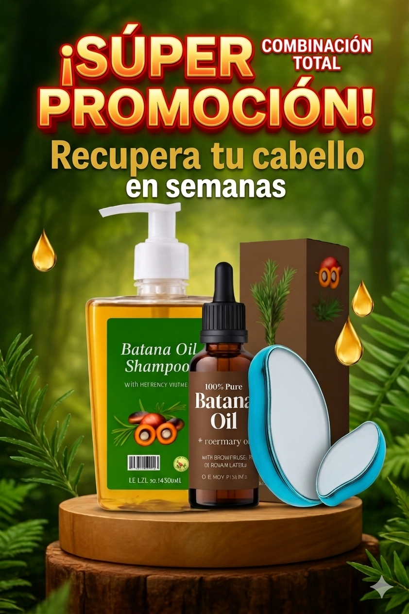 ¡¡Super combo!!: Shampoo + aceite de batana + depiladora de cristal